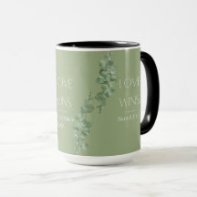 Caneca Personalizada 'O Amor Vence'