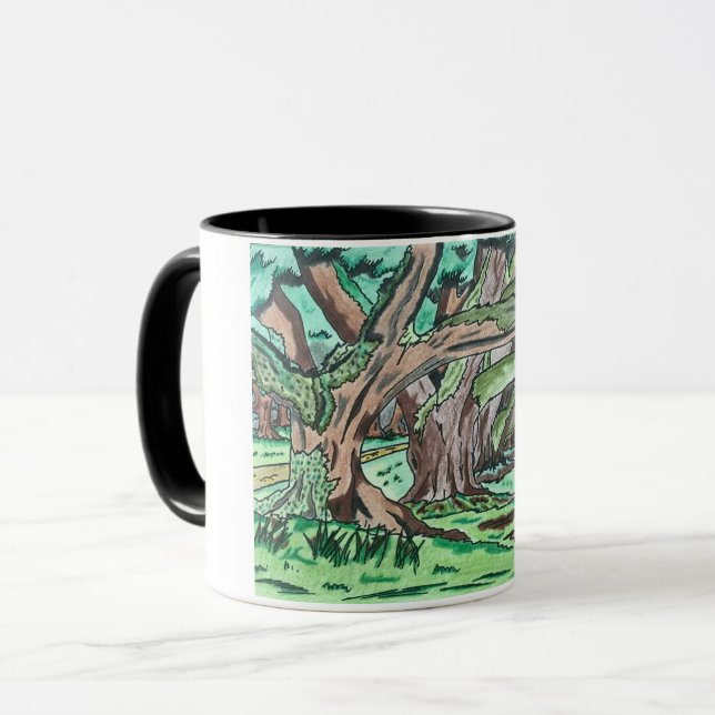 Caneca personalizada - Paisagem (Frente Esquerda)