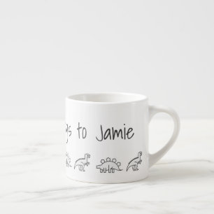 Caneca Personalizada para Crianças - Dinossauros