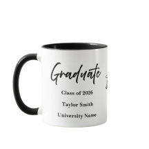 Caneca Personalizada para Graduado – Estilo de Let