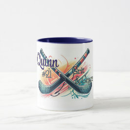 Caneca Personalizada para Jogador de Hóquei