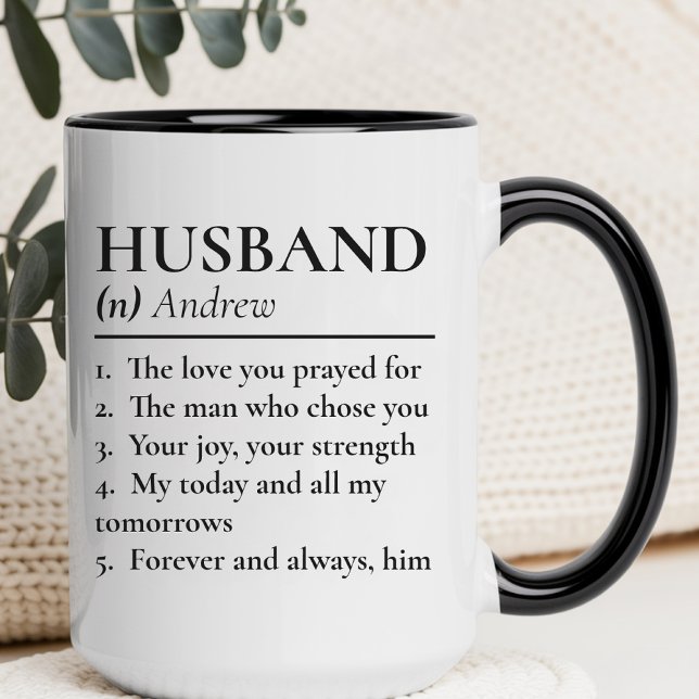Caneca Personalizada para Marido Presente de Anive (Criador carregado)