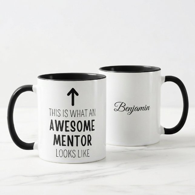Caneca Personalizada para Mentor Incrível Presente (Criador carregado)