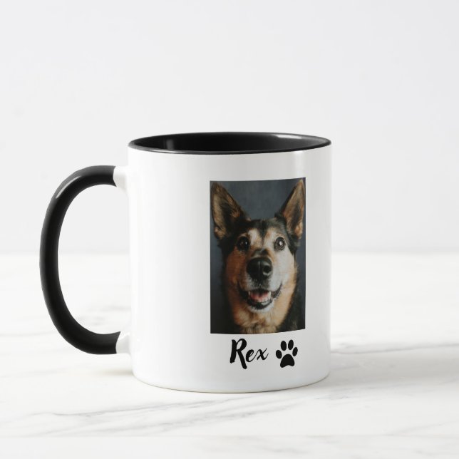 Caneca Personalizada para Pet com Nome (Esquerda)