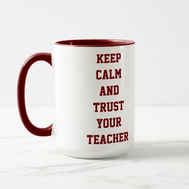Caneca Personalizada para Professores (Esquerda)