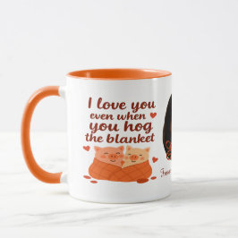 Caneca personalizada 'Para sempre meu namorado(a)'