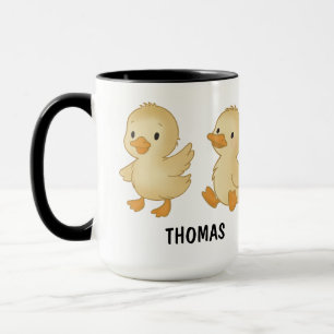 Caneca Personalizada Pato Desenhado à Mão