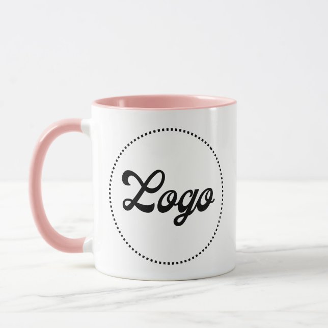 Caneca Personalizada Promocional PINK Combo Logo (Esquerda)