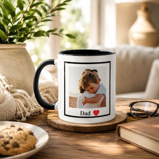 Caneca Personalizada Simples Foto Pai (Criador carregado)
