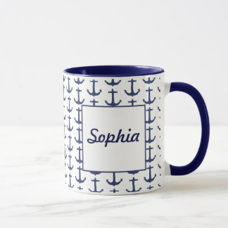Caneca Personalizada Tema Náutico
