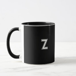 Caneca Personalizado com estilo de combinação preto perso