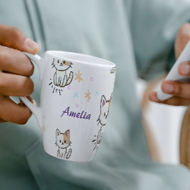 Caneca Personalizado encantador tema-gato Mug 🐾