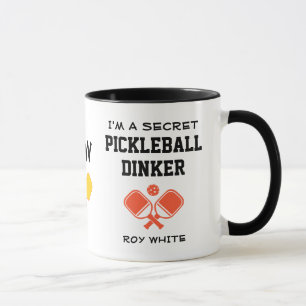 Caneca Personalizado EU SOU UM DINKER DE PICKLEBALL SECRE