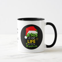 Personalizado JESUS É PARA A VIDA Não Somente Para
