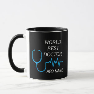 Caneca Personalizado Melhor Médico de Sempre Graduação Ag