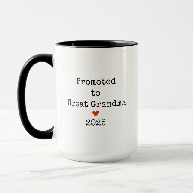 Caneca Personalizado Promovido para Revelação de Bebê de  (Esquerda)