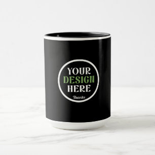 Caneca personalizado, único, elegante e minimalista