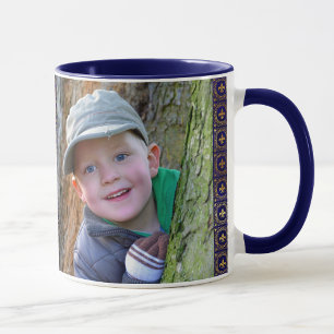 Caneca Personalizar 2 Marinhos De Fotografia Café Azul P