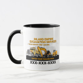 Caneca Personalizar a construção do contratante geral de 