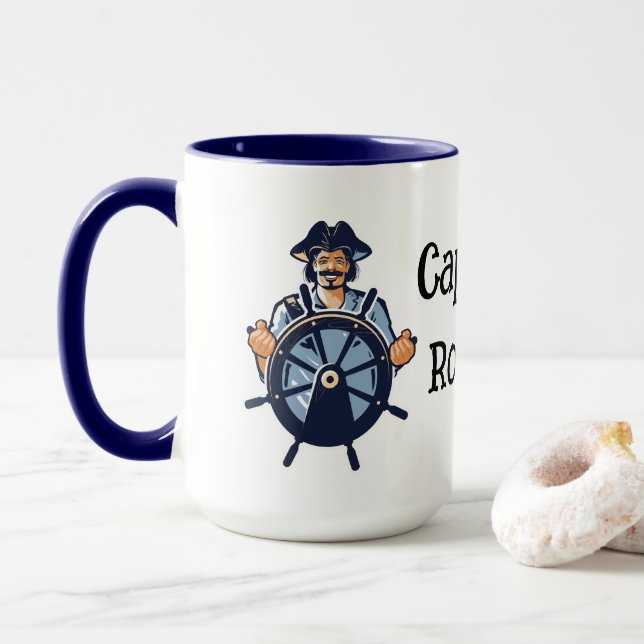 Caneca Personalizar Capitão (Com Donut)