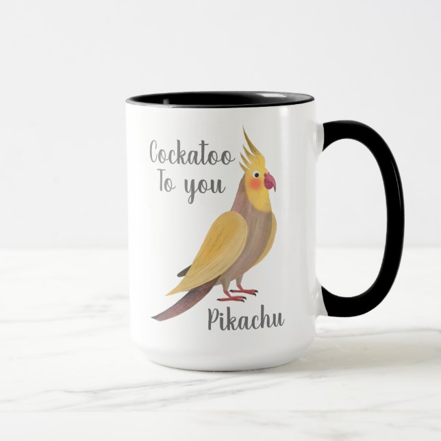 Caneca Personalizar Cockatoo Mug (Direita)