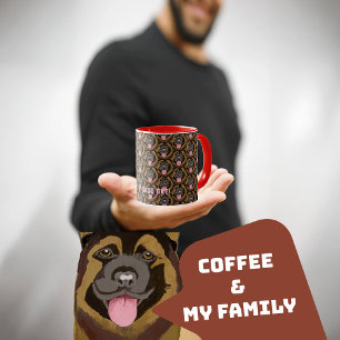 Caneca Personalizar German shepherd de Padrão Positivo