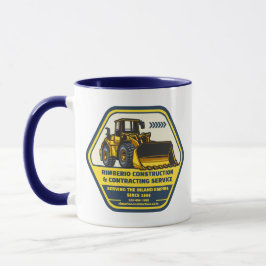 Caneca Personalizar Negócio de Contratação de Construção 