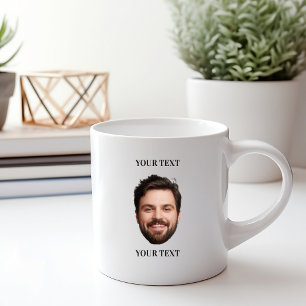 Caneca Personalizar rosto com texto