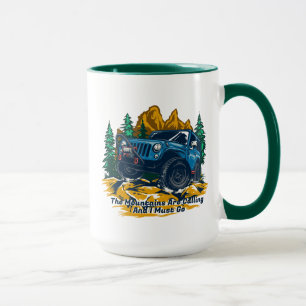 Caneca Personalizar Tração Nas Quatro Rodas O Chamado Das