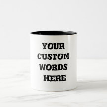Caneca Personalizável Xícara De Café Personalizada