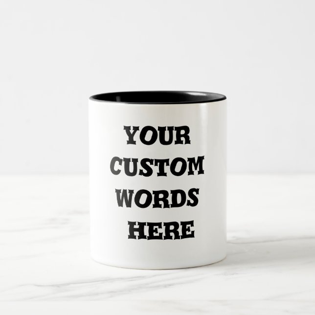 Caneca Personalizável Xícara De Café Personalizada (Centro)