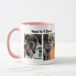 Caneca Personalize/ Mamãe Para Uma Fita De Boxer