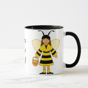 Caneca Personalize-me -- Trajes da abelha e do joaninha
