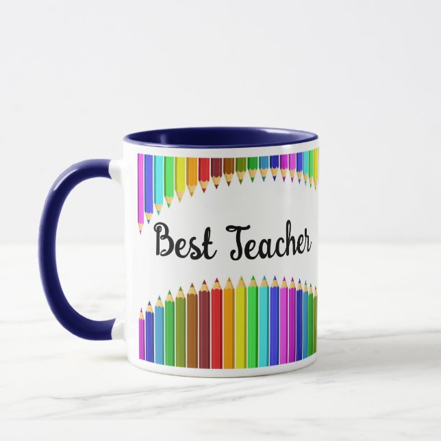 Caneca Personalize Melhor Professor  (Esquerda)