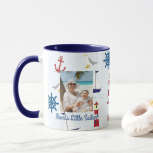 Caneca Personalize o Marinheirozinho da Mamãe Náutico