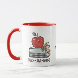 Caneca Personalize Presente Ensinar Amor Inspirar Para Pr
