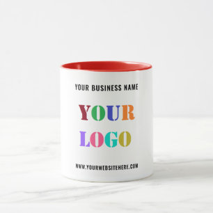 Caneca Personalize seu logotipo de sua empresa Texto Empr