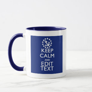 Caneca Personalize seu náutico mantêm a calma e editam 