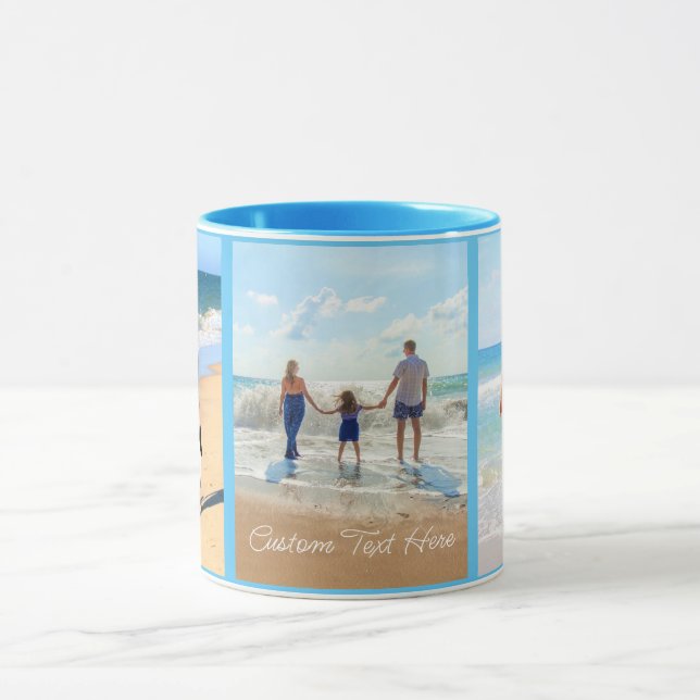 Caneca Personalize seu presente de imagem com texto (Centro)