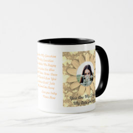 Caneca Personalize Você É Meu Sol Foto Texto