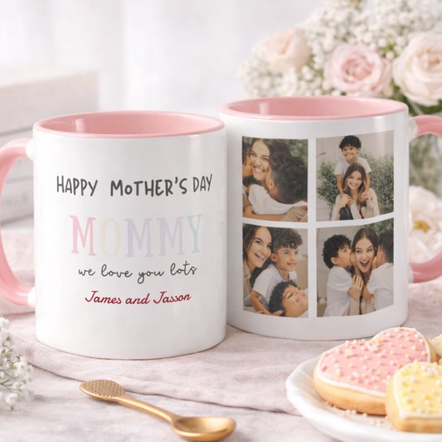 Caneca Personalized Best Mom Ever Photo Mug (Criador carregado)