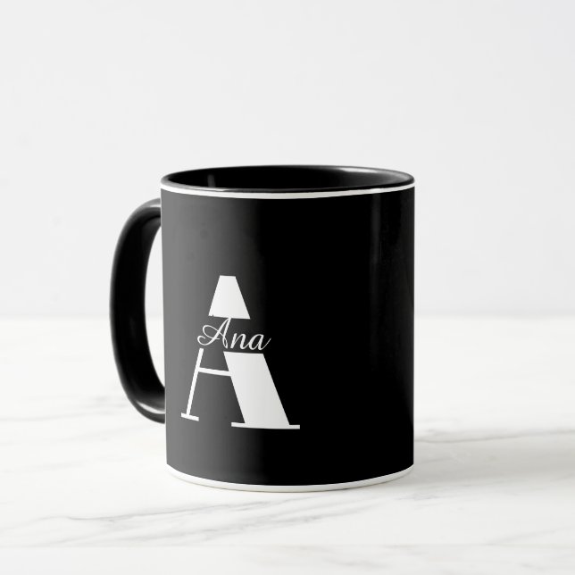 Caneca Personalized coffee mug with name (Frente Esquerda)