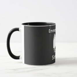 Caneca Personalized couple with custom names and year