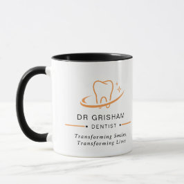Caneca Personalized Dentist Logo Coffee Mug