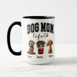 Caneca Personalized Dog Mom photo – Happy Mother’s Day