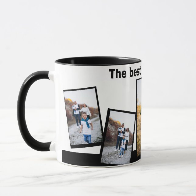 Caneca Personalized Family Photo Mug – A Special Gift (Esquerda)