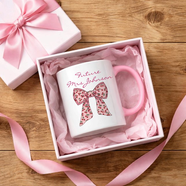 Caneca Personalized future Mrs Mug (Criador carregado)