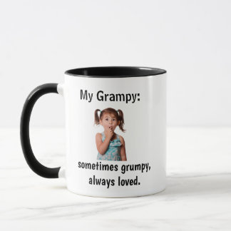 Caneca Personalized Granddaughter Photo