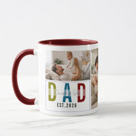 Caneca Personalized Photo Mug – Our First Father’s Day