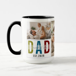 Caneca Personalized Photo Mug – Our First Father’s Day